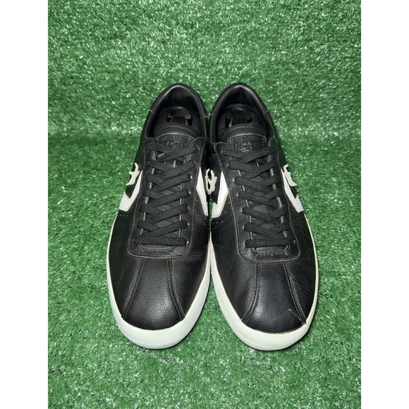 Converse Breakpoint Black White Leather Sneakers Men's Size 13 Women's Size 14.5 - Picture 5 of 9